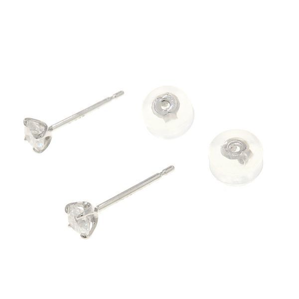 ノンブランド宝石 Pt900ダイヤピアス