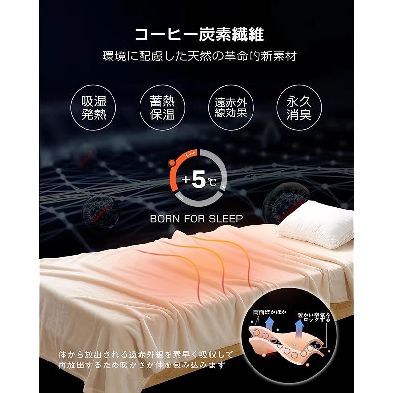 掛け布団 ダブル 冬 かけ布団 ブラック 高級掛け布団 - 暖かい 洗える