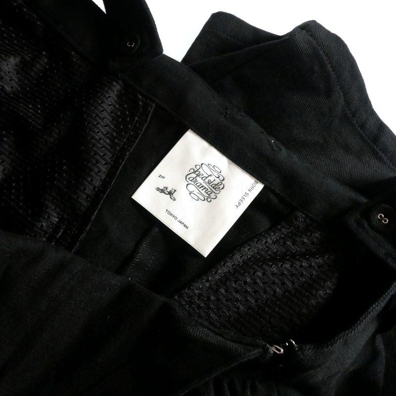 ベットサイドドラマ bedsidedrama Ribbon Tie Salopette