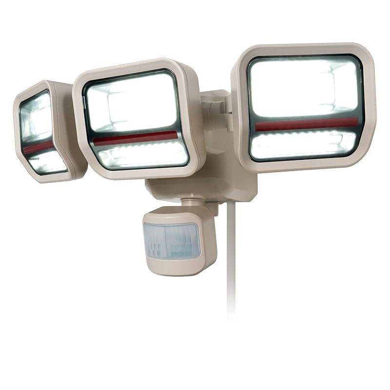 エルパ ELPA 防犯センサーライト 2200ルーメン 3灯 セキュリティ 防犯 二面発光 赤色警告灯 人感センサー 防犯対策 予知防犯 ESL-SS2003AC