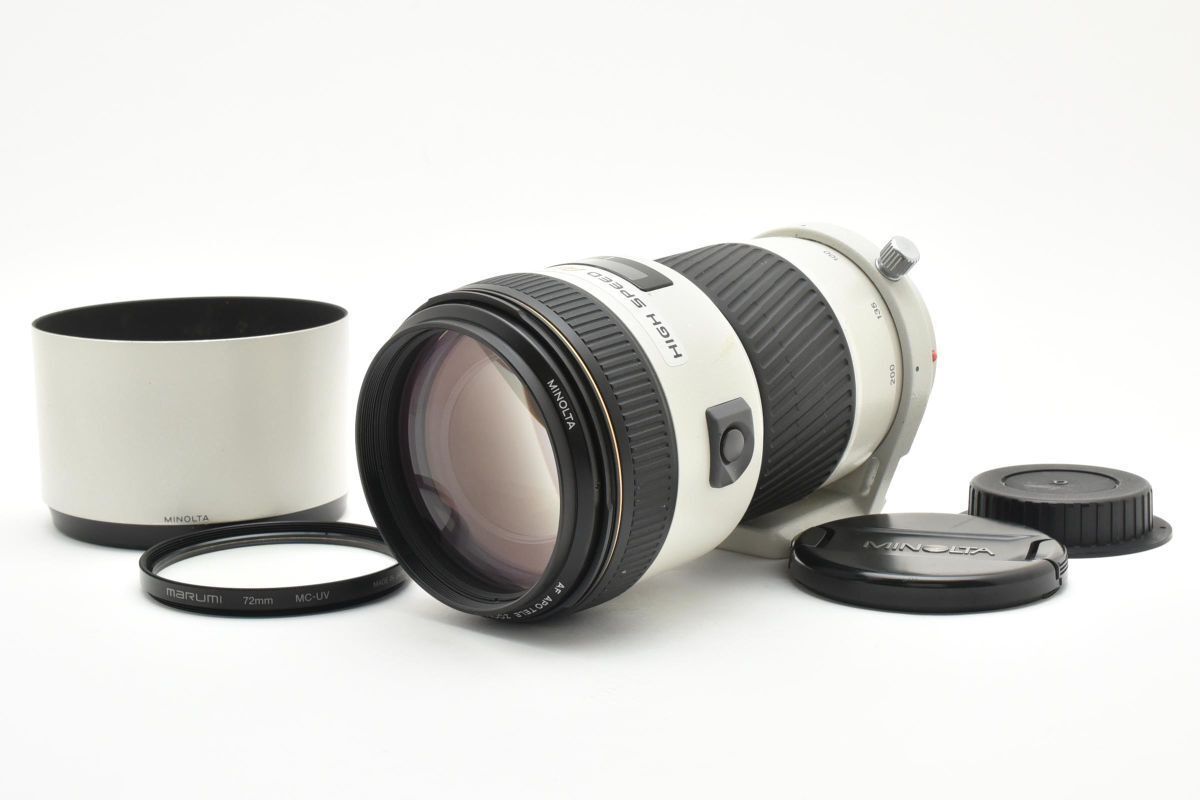 良品 MINOLTA HIGH SPEED AF APO TELE ZOOM 80-200mm F2.8