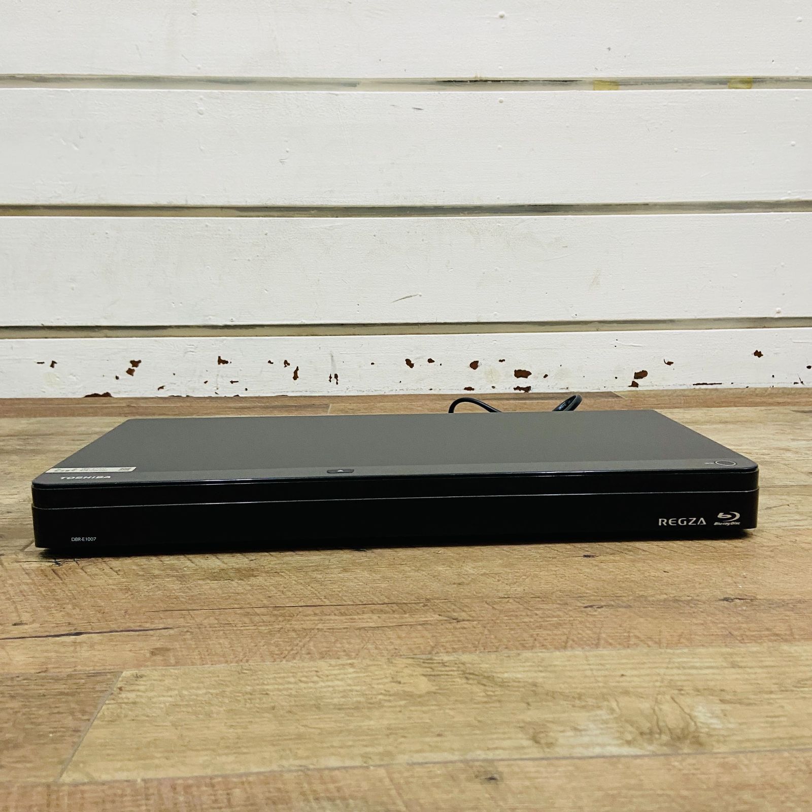 【美品】東芝 ブルーレイレコーダー DBR-E1007 17年製　REGZA TOSHIBA REGZA ブルーレイレコーダ DBR-E1007 2017年製 オン