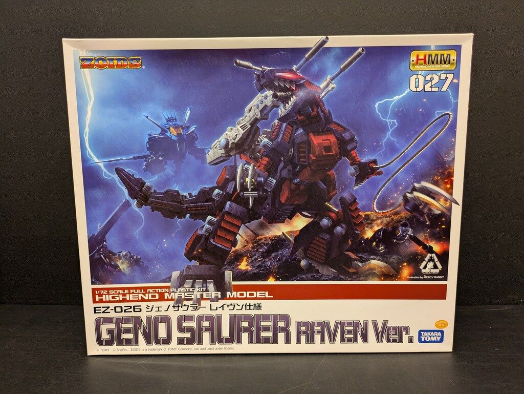 コトブキヤ 1/72 HMM ジェノザウラー レイヴン仕様 27 【公式通販】