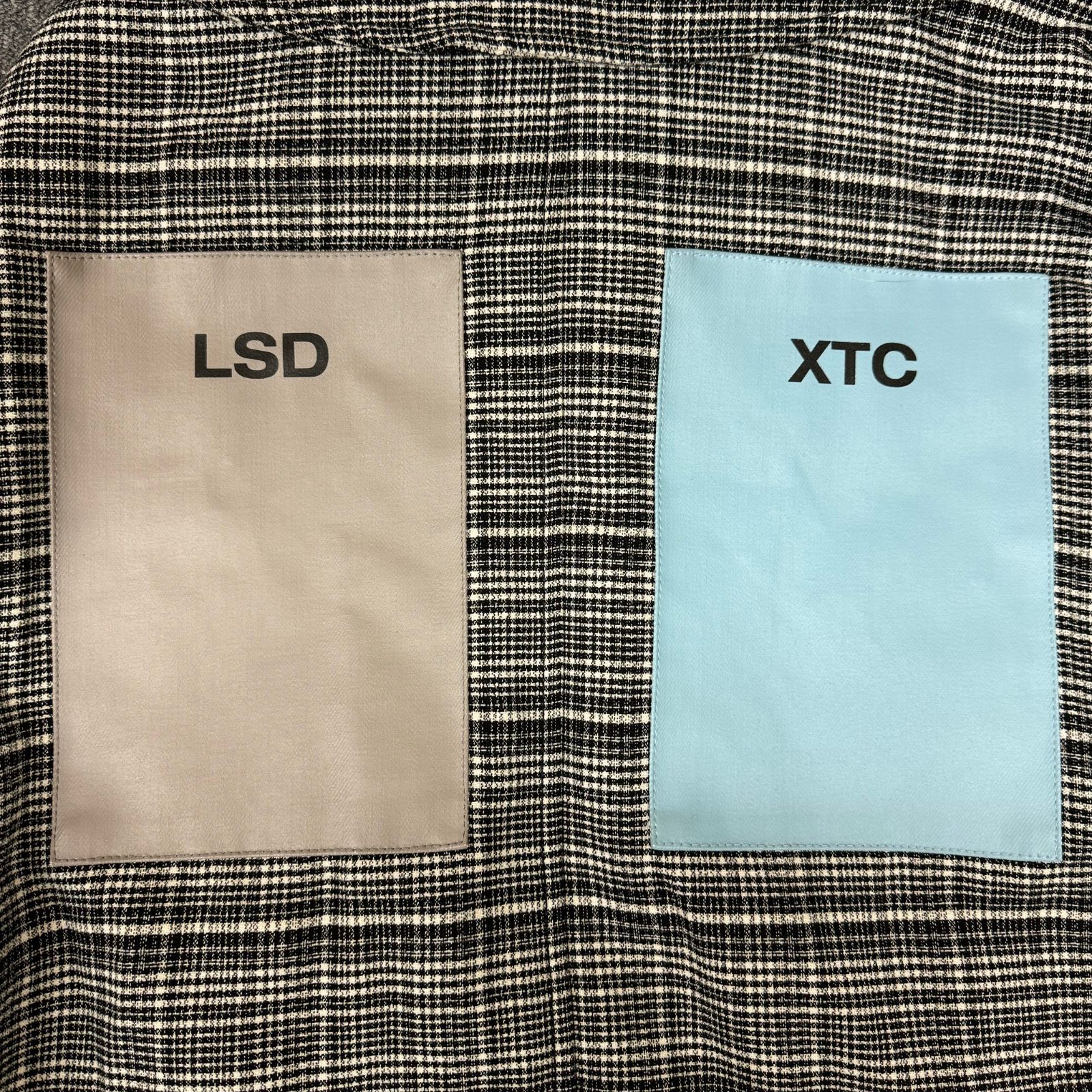 18AW ラフシモンズ チェックコート RAF SIMONS - RAF SIMONS 18AW チェックモッズコート グレーの通販 by