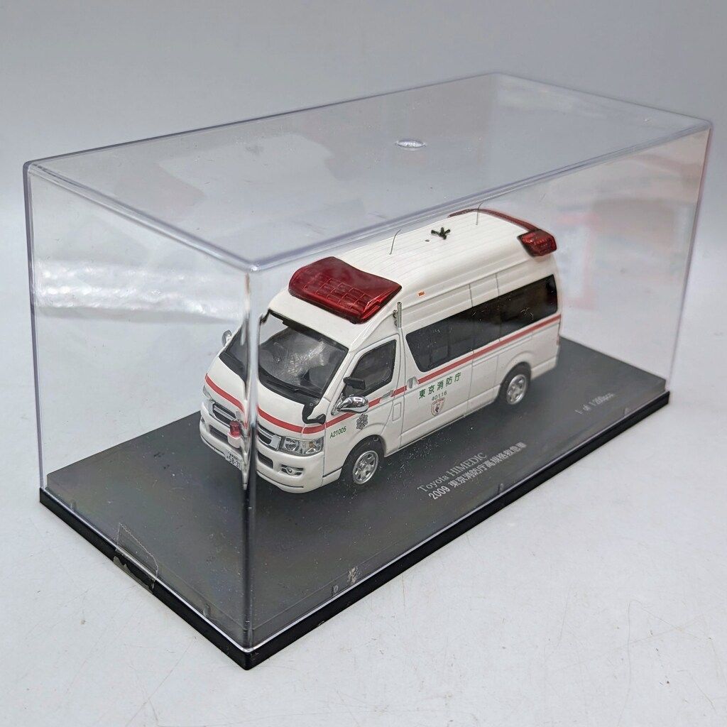 ヒコセブン 1/43 CAR-NEL Toyota HIMEDIC 2009 AMBULANCE 東京