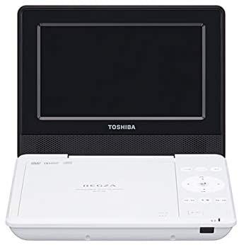 東芝 7型ポータブルDVDプレーヤーホワイトCPRM対応TOSHIBA REGZA 