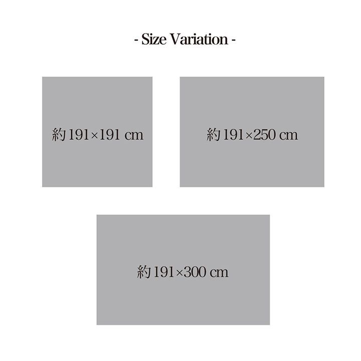堀りごたつ用カーペット 堀炬燵敷きピア 191×300cm IKH MARWIL-DEMENAGEMENTS_CH