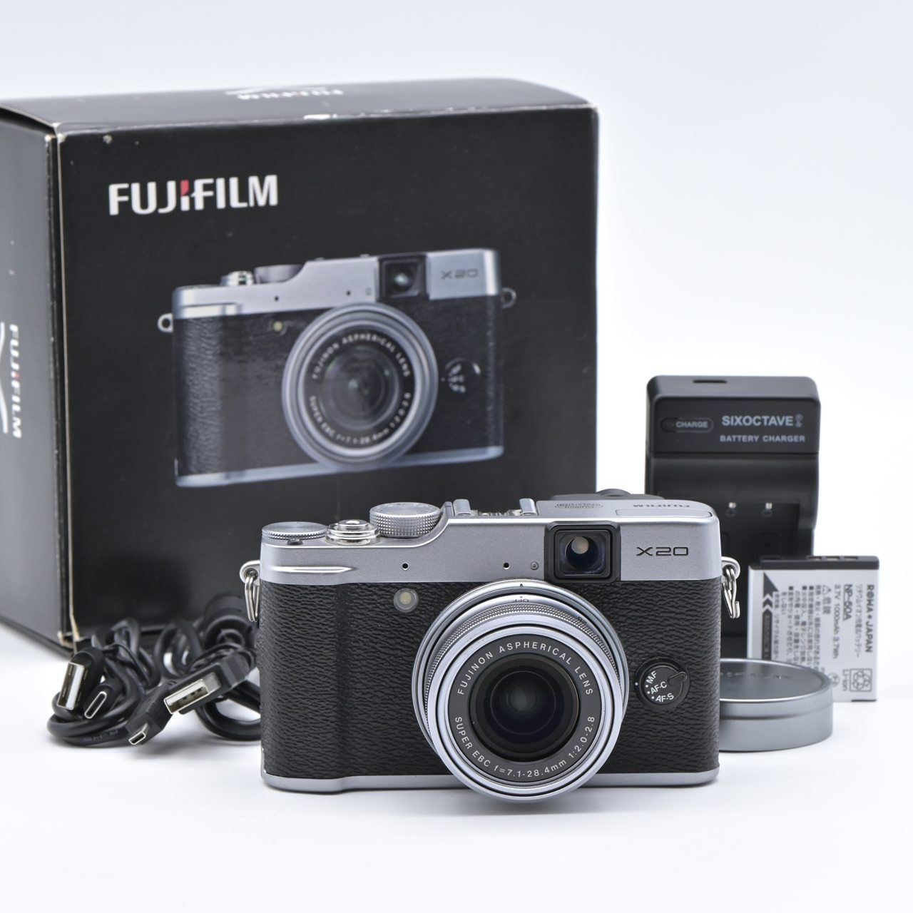 プロテクター付き！FUJIFILM フジフィルム X20 ブラック コンデジ コンデジ FUJIFILM X20 富士フイルム FUJIFILM X20 ブラック