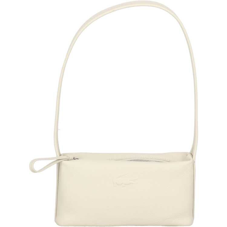 ラコステ シティ コート S HOBO バッグ ボーンホワイト 11×21.5×6.3cm #NF4532IE-M97 CITY COURT S HOBO BAG LACOSTE 新品 未使用