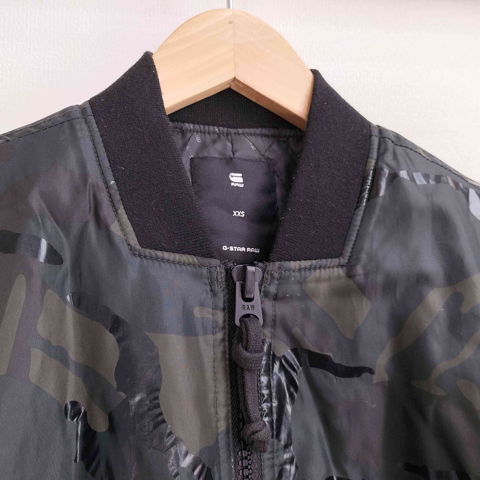 ジースターロー G-STAR RAW Y2K 裏地キルティング 迷彩 カモ柄 MA-1