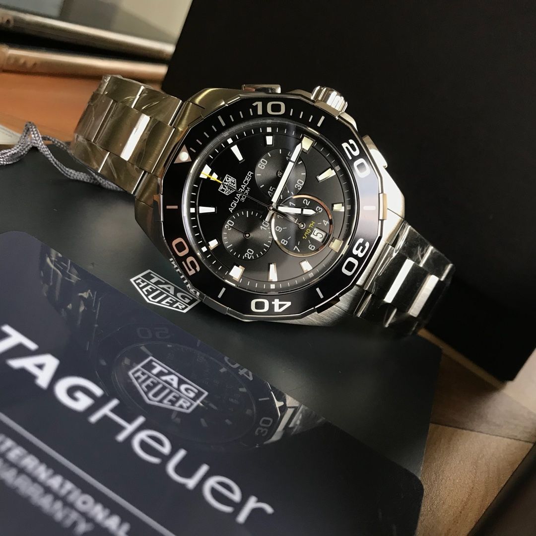 TAGHEUER タグホイヤー CAY111A BA0927 クォーツ 腕時計 タグ ホイヤー / TAG HEUER アクアレーサー クォーツ クロノ