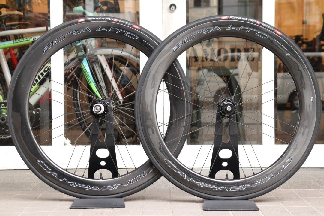 カンパニョーロ Campagnolo ボーラ BORA WTO 60 DB カーボン チューブレス ホイールセット シマノ11S|12S ワイドリム 19C 横浜店