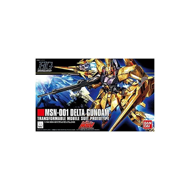 HGUC 1|144 MSN-001 デルタガンダム 機動戦士ガンダムUC