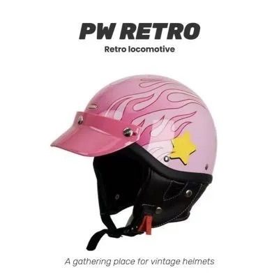半ヘルヘルメット レディース