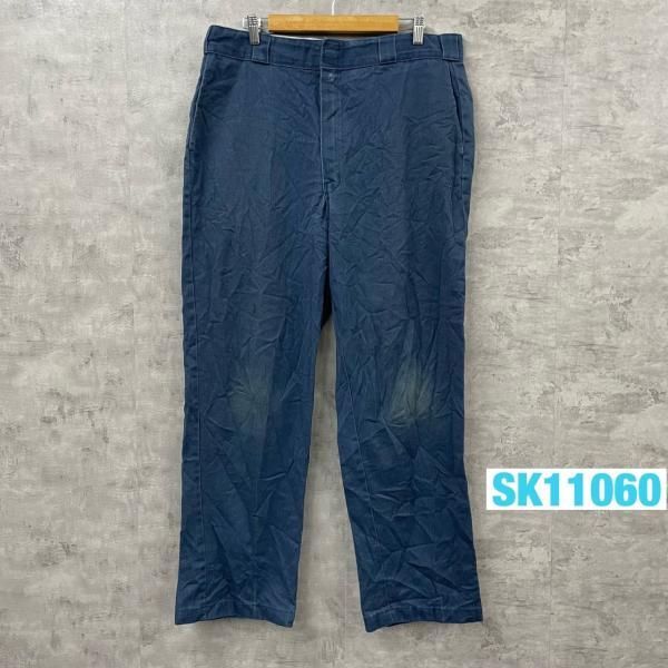 Dickies Mens Navy 874 Original Fit Pants (Size 44X32) | eBay