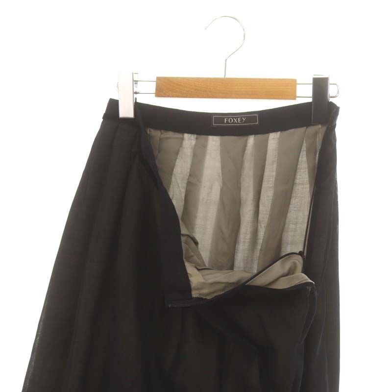 FOXEY BOUTIQUE フォクシーブティック　フレアスカート　黒　38 M FOXEY BOUTIQUE フォクシーブティック フレアスカート 黒 38 M