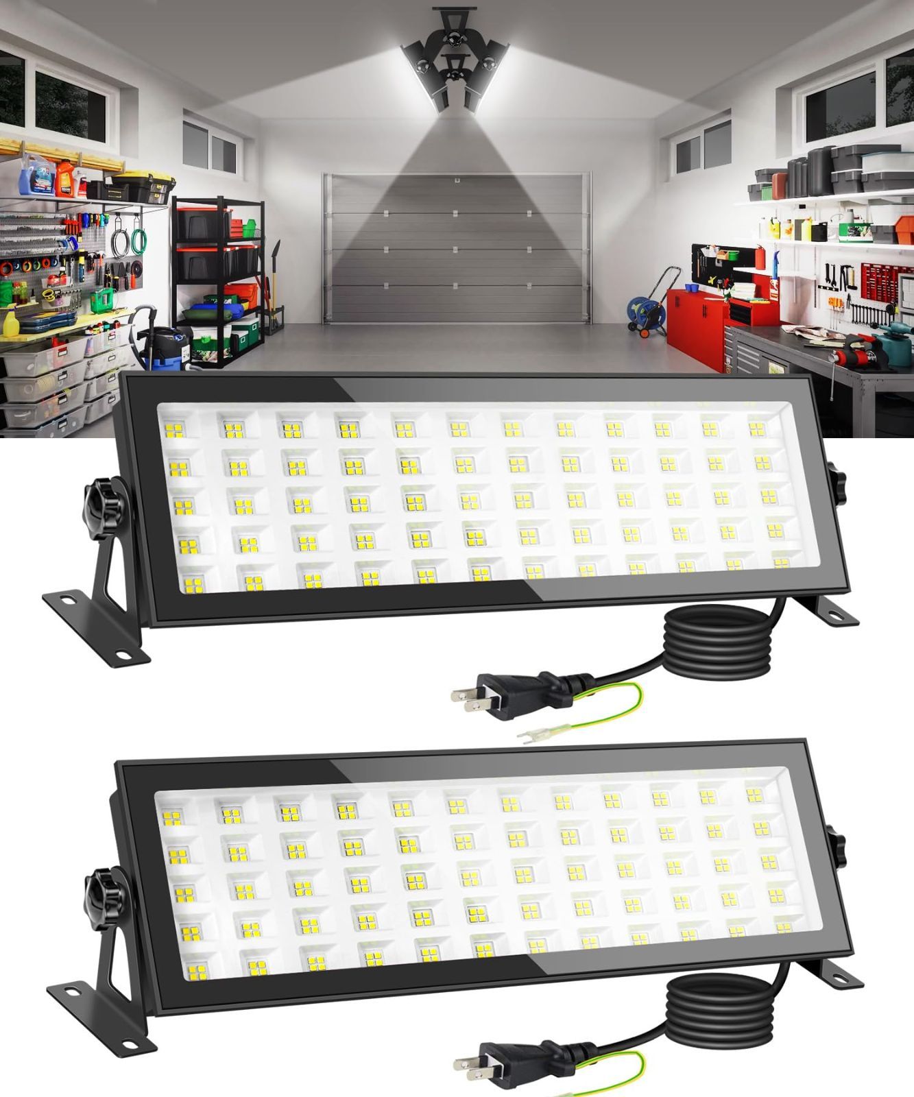 商品 LED高天井灯 投光器LED120W 高輝度 13000lm 1200W水銀灯相当 ハイベイライト 5000K昼白色 IP66防水防塵 防寒 掲示板 体育館 展覧会 駐車場 運動場 工場照明 倉庫照明 高天井照明 屋内屋外兼用 ビーム角120度 無