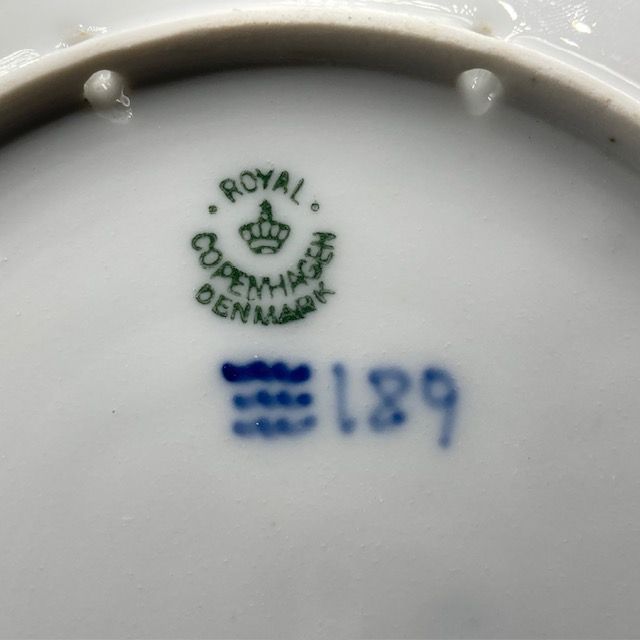 ロイヤルコペンハーゲン イヤープレート 1925年 「Street Scene from