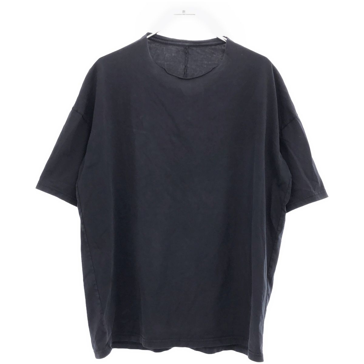 DEVOA デヴォア コットンジャージーカットオフTシャツ ネイビー