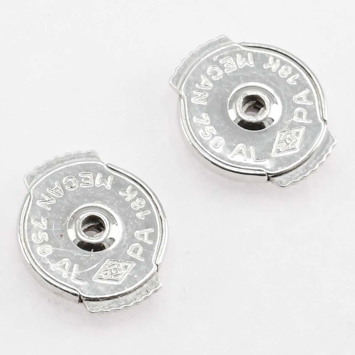 仕上済 CHAUMET ショーメ ピアス アノー サファイア ー 750 18K 9.7g