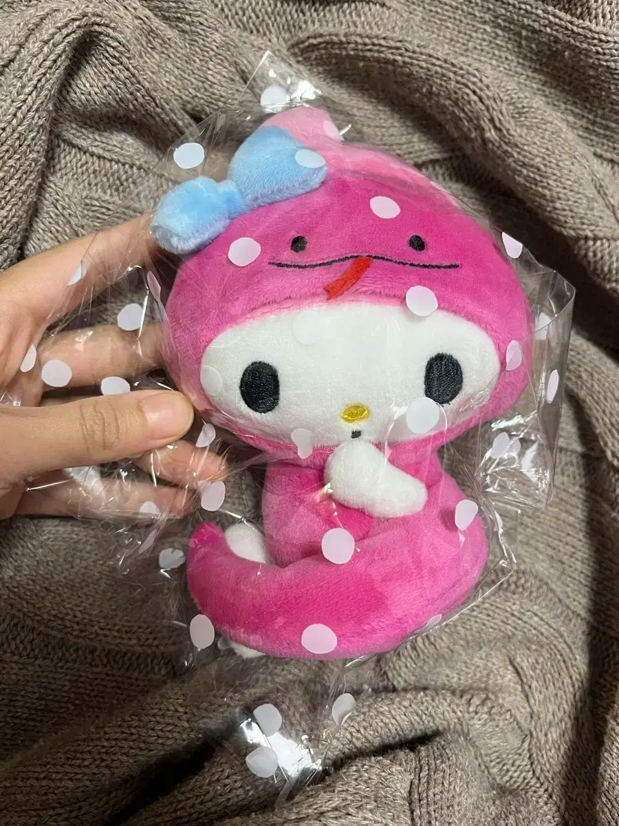 マイメロ ぬいぐるみストラップ マイメロディ バカンスシリーズ 浮き輪