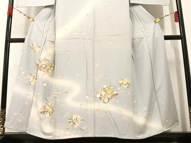 平和屋着物▽中国三大刺繍 スワトウ刺繍 汕頭刺繍 総刺繍 訪問着 几帳