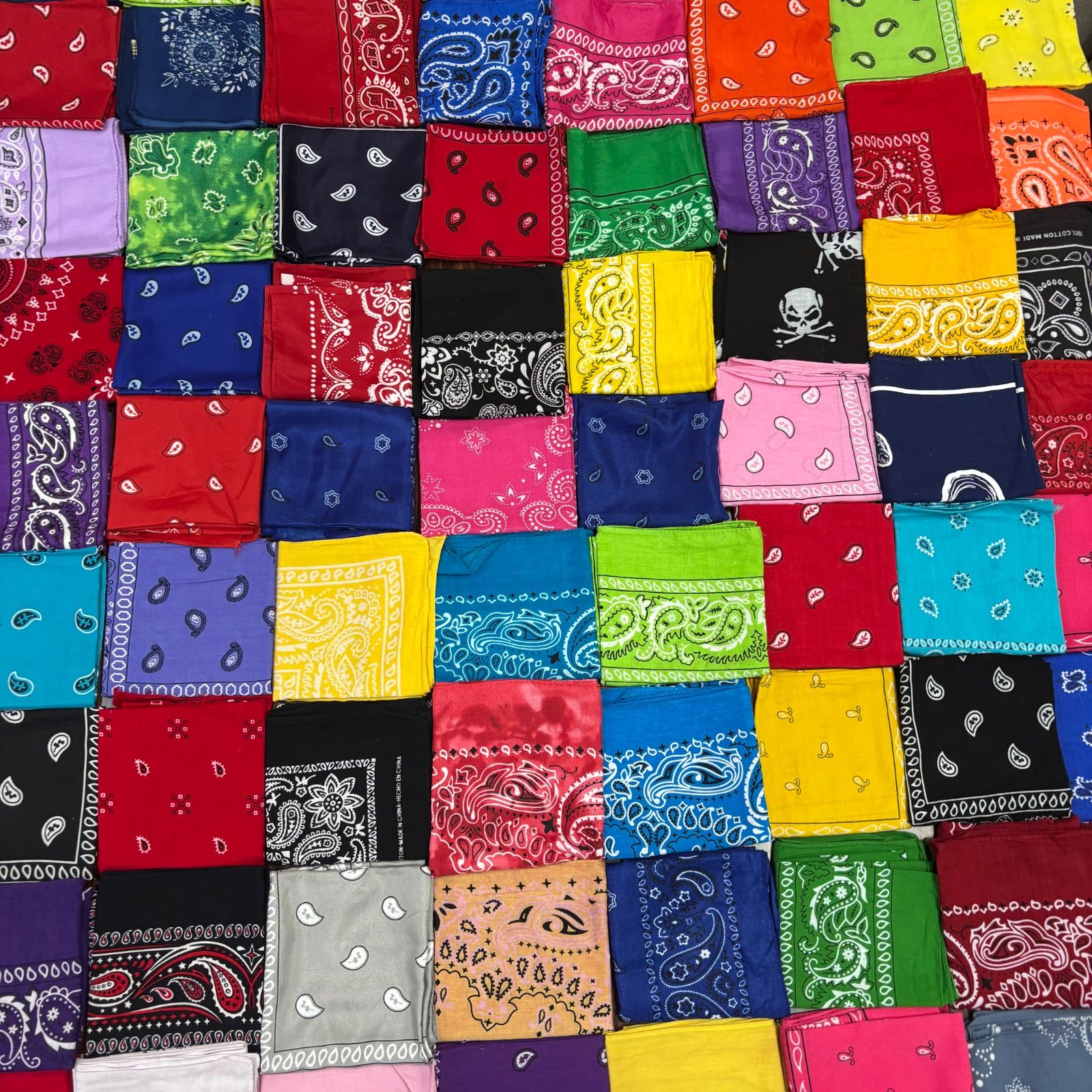 クリーニング アイロン済み バンダナ おまとめ 7012 ST