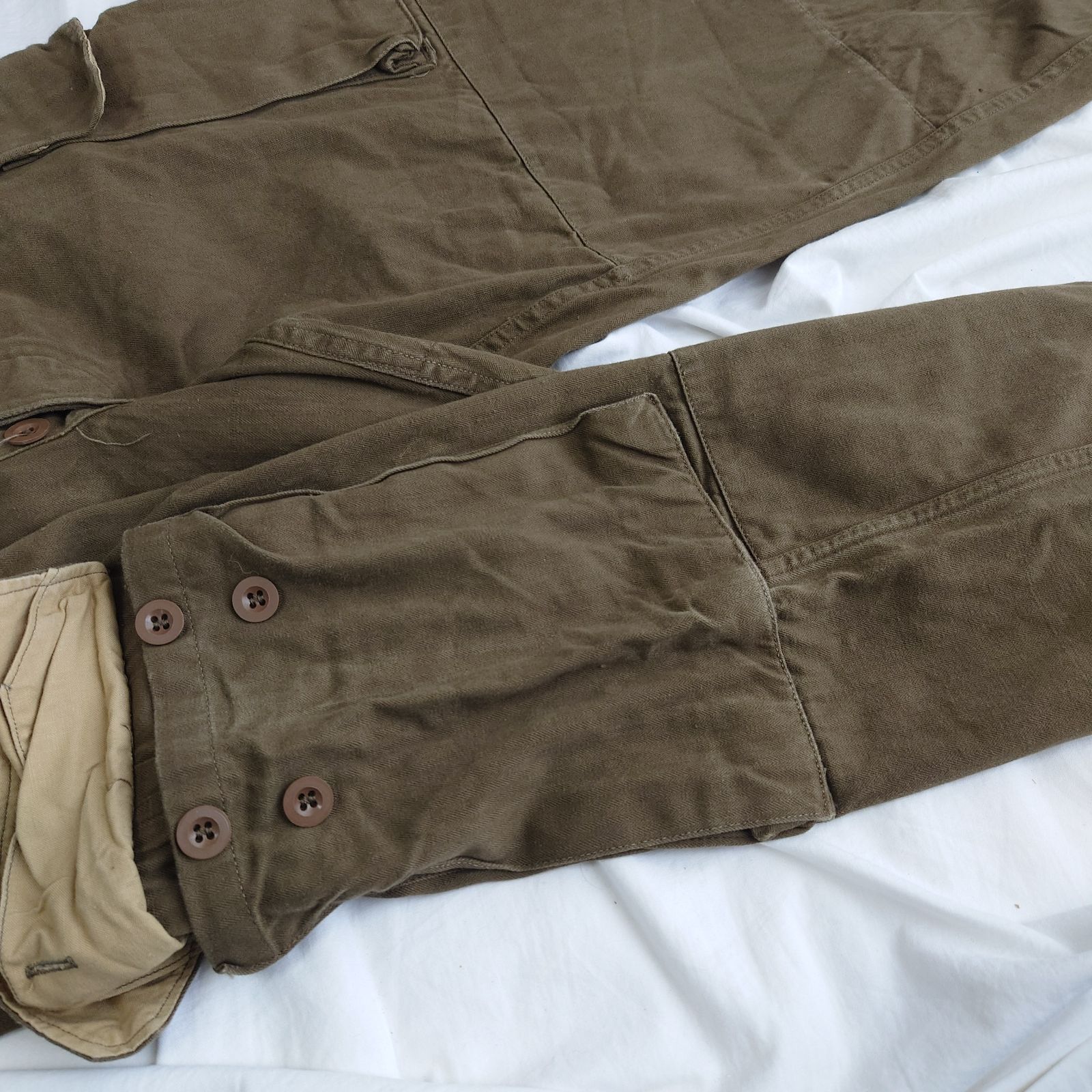 M47 フランス軍 カーゴパンツ 後期型 33 60s 実物 実物60sフランス軍