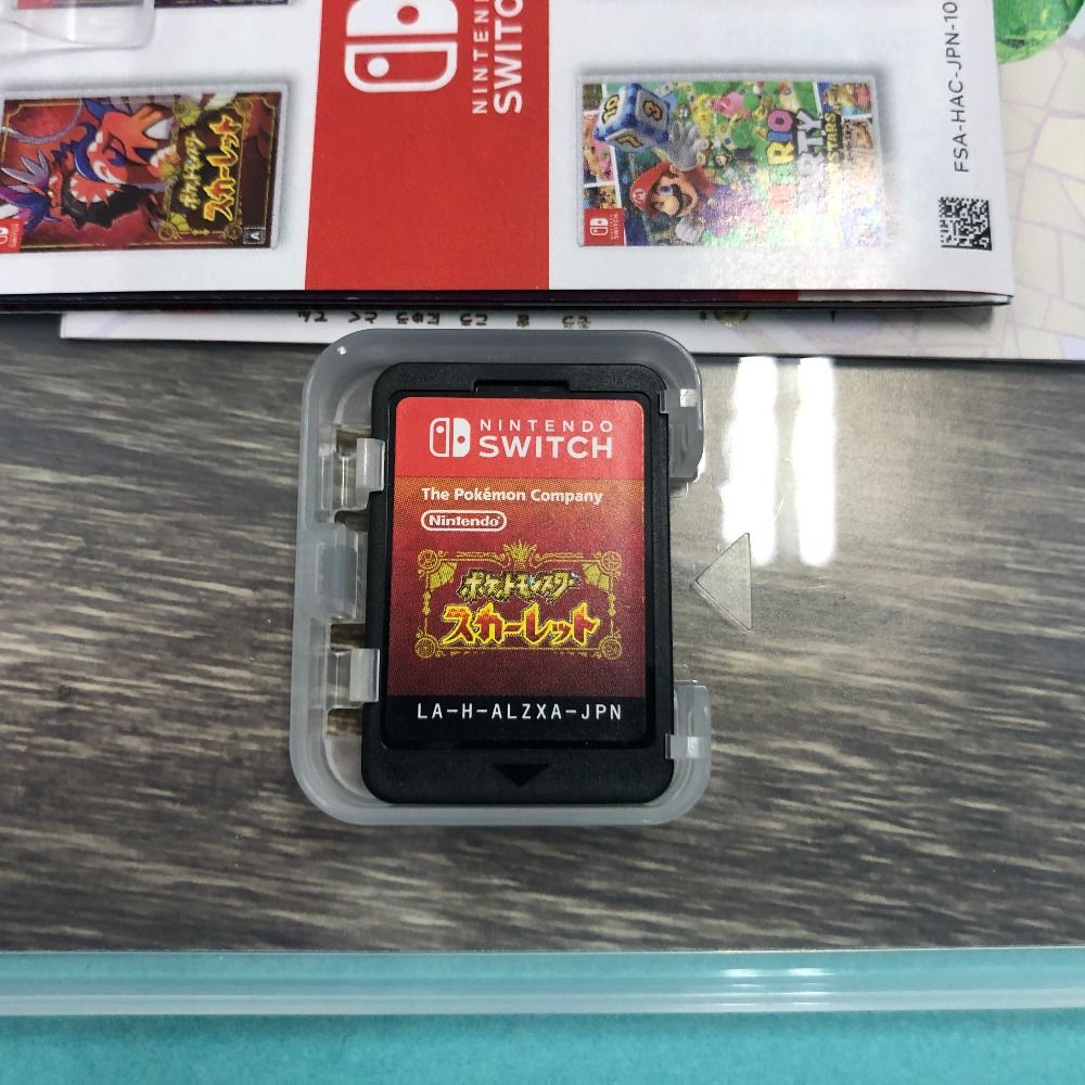 02w01487 Nintendo Switchソフト ポケットモンスター スカーレット