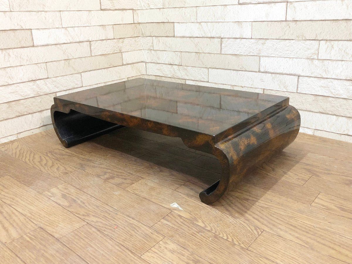 漆 木工製品 座卓 花台 花台 新品 木製 漆塗 四方高卓 飾り台