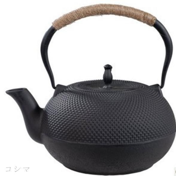 老鉄瓶 提梁壺☆新品 茶道具☆1.8L 銅製蓋 銅製取っ手 対応 鉄やかん 鉄分補給 鉄びん - メルカリ