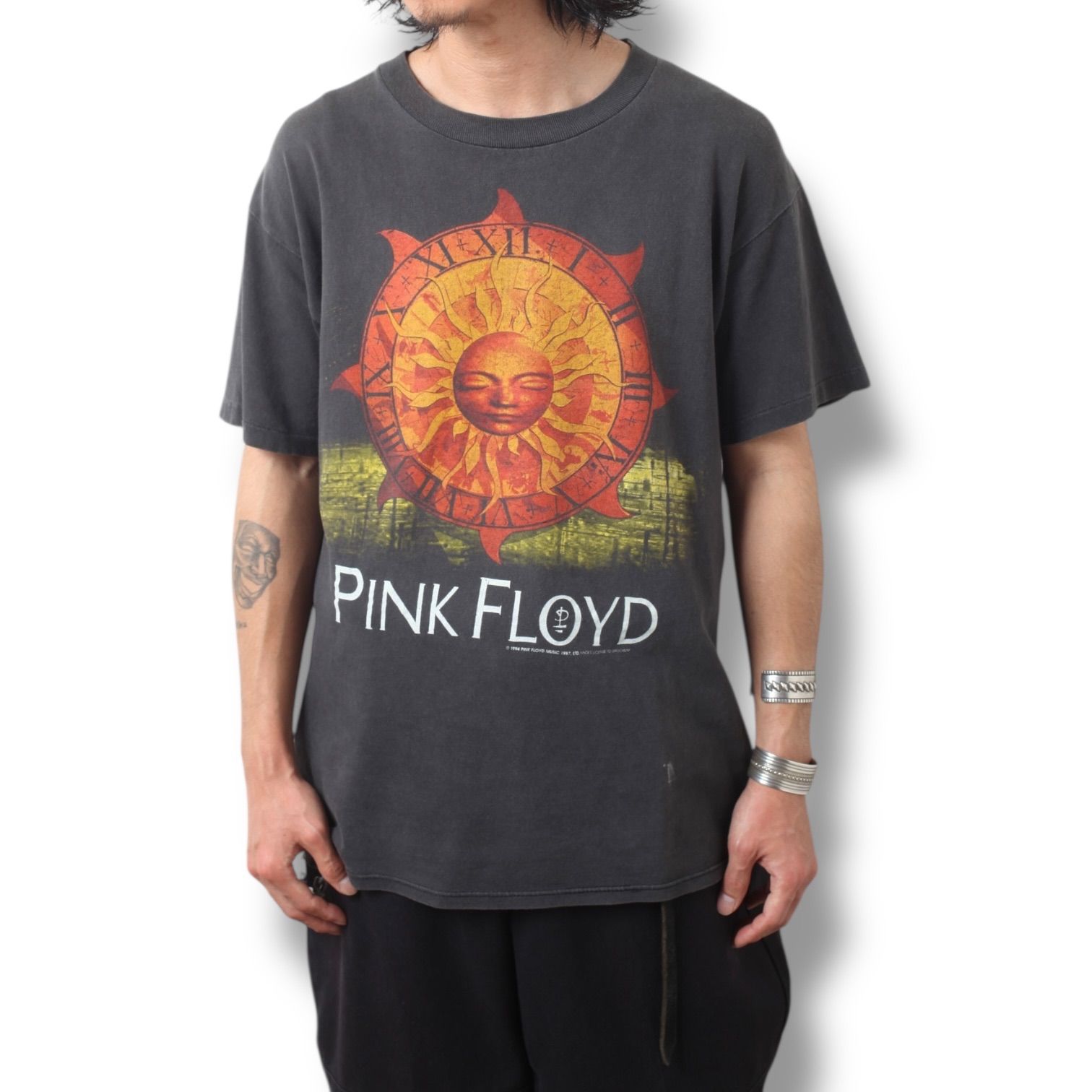 ピンクフロイド90s vintage T PINKFLOYD SUN DIAL VINTAGE (ヴィンテージ) 90s PINK FLOYD SUN DIAL ピンク