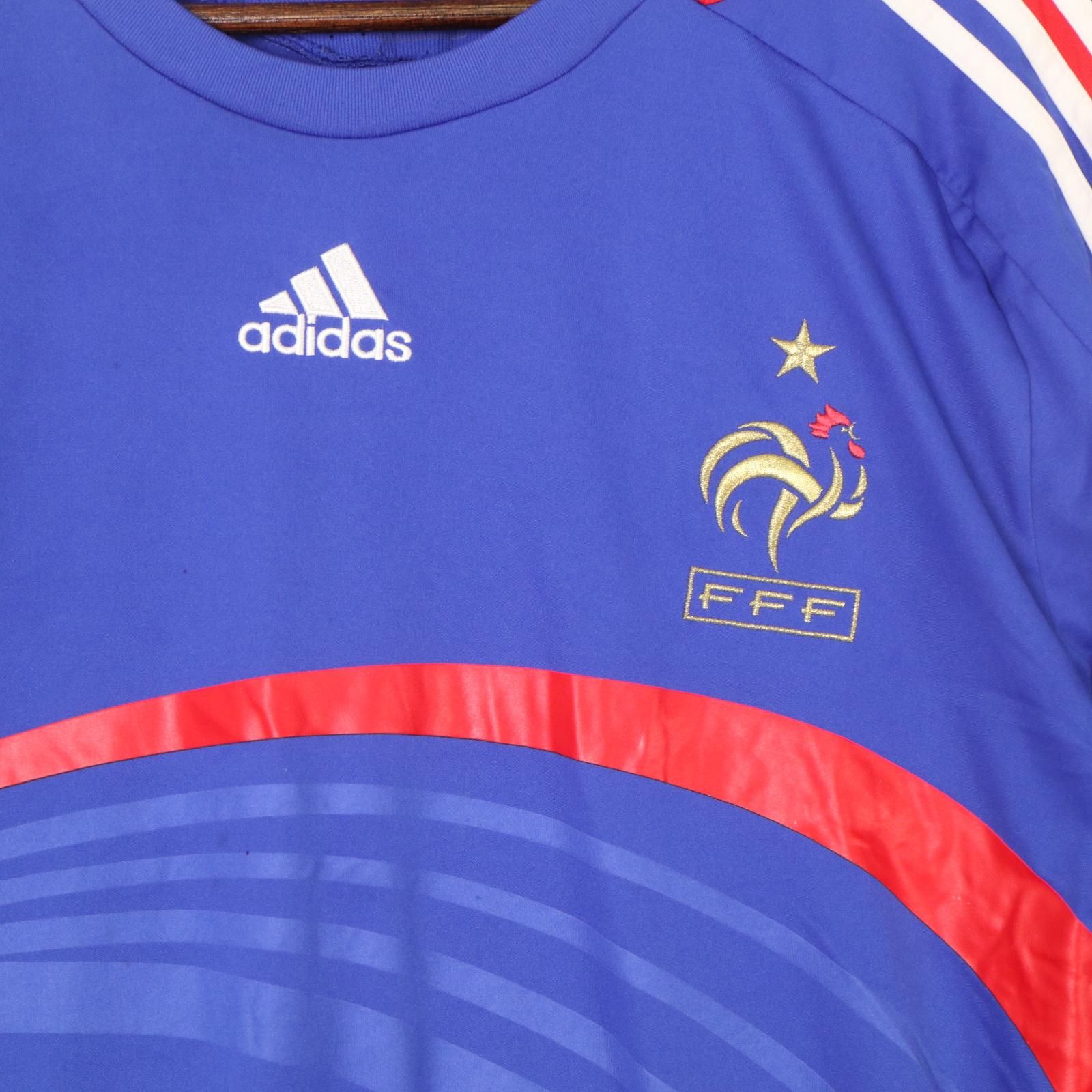 adidas フランス代表ユニフォーム 00年代 adidas アディダス サッカー フランス代表 ユニフォーム プロ