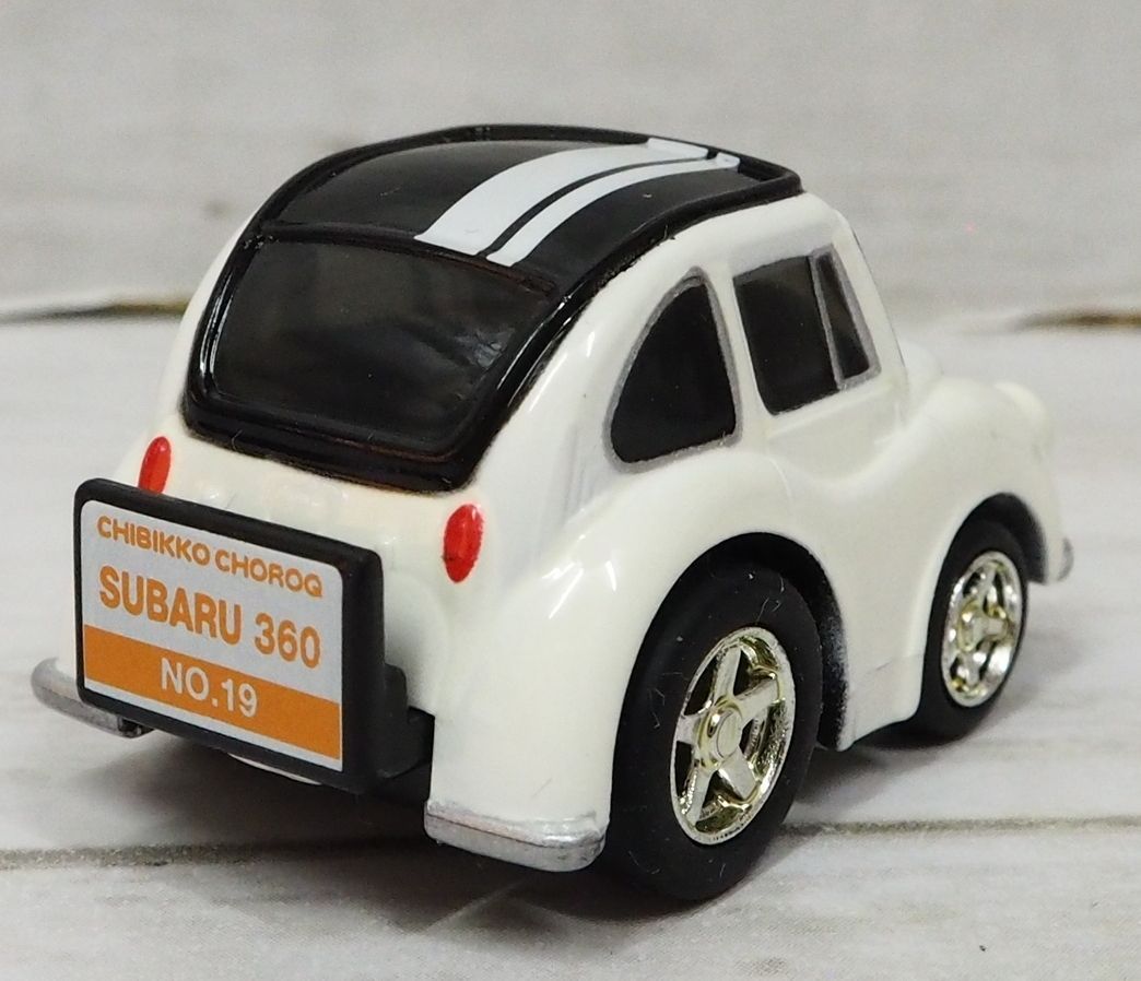 ちびっこチョロQコレクション セレクションVol.12【SUBARUスバル360白ホワイトSS】プルバックカー■タカラ【中古】送料込