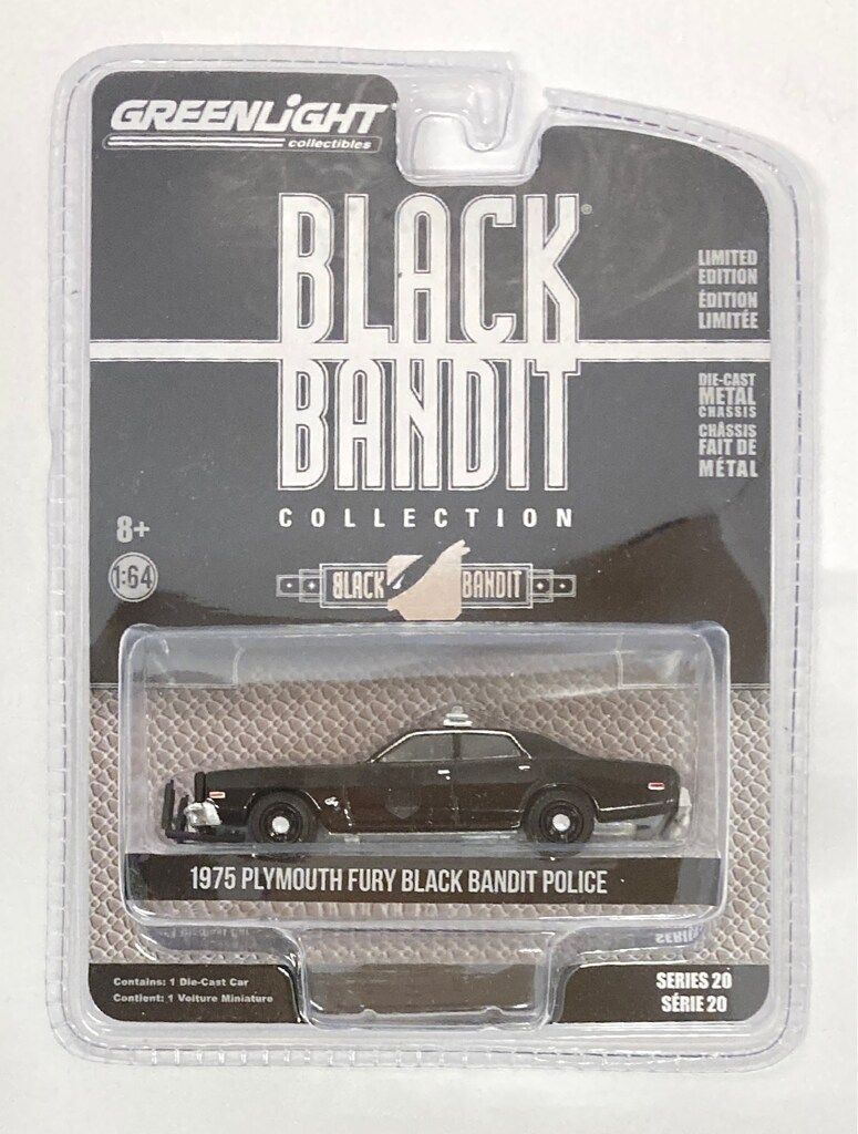GREENLIGHT 1/64BLACK BANDIT COLLECTION 1975 PLYMOUTH BLACK BANDIT ...