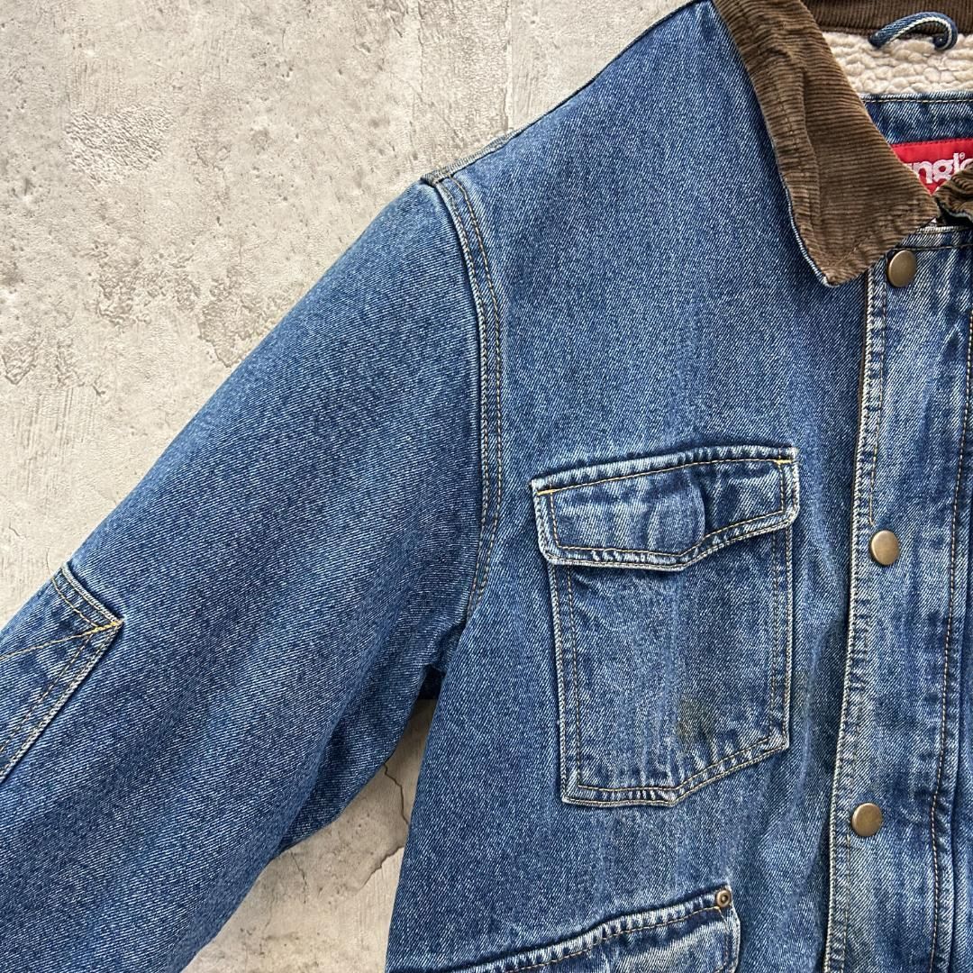 襟コーデュロイ 裏ボア