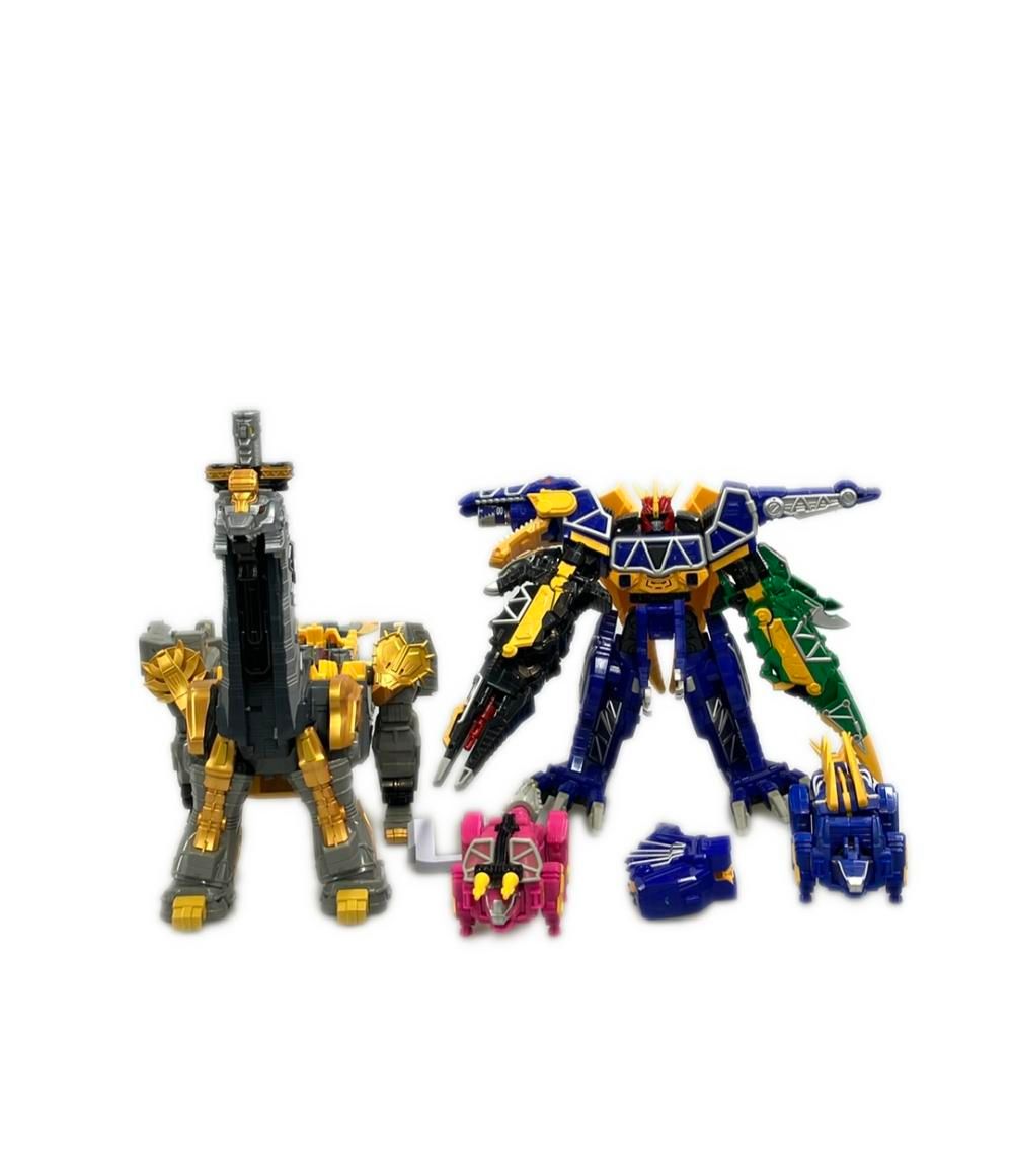 獣電戦隊キョウリュウジャー 変形玩具 まとめ売りセット DXギガントブラキオーu0026スピノダイオー 他 バンダイ