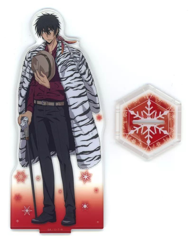 REBORN モコモコウィンター　アクリルスタンド　XANXUS スクアーロ REBORN モコモコウィンター アクリルスタンド XANXUS スクアーロ