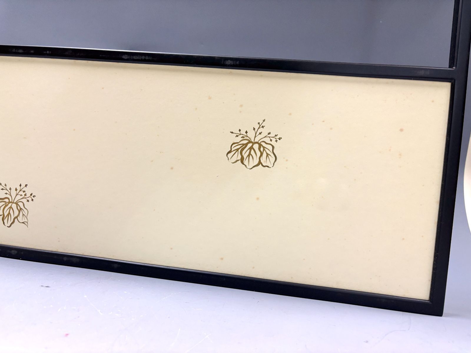 桐絵 風炉先 屏風（京間）」 風炉先屏風 上透 茶道具 衝立 高二尺七寸