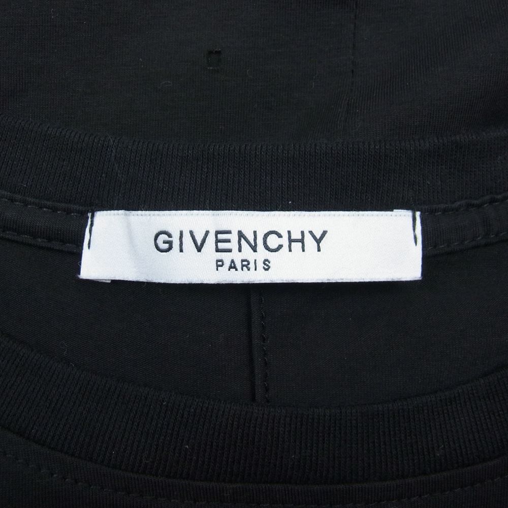 Tシャツ/カットソー(半袖/袖なし)ジバンシー　GIVENCHY デストロイ　クラッシュ　ダメージ　ロゴTシャツ