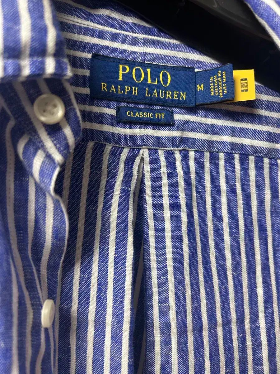 ポロ Ralph Lauren ラルフローレン リネンシャツ クラシックフィット M 8 1万ウォン