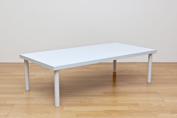 送料無料！フリーローテーブル 120㎝幅 奥行き45㎝ 楽天市場】ローテーブル 120 木製 センターテーブル コの字