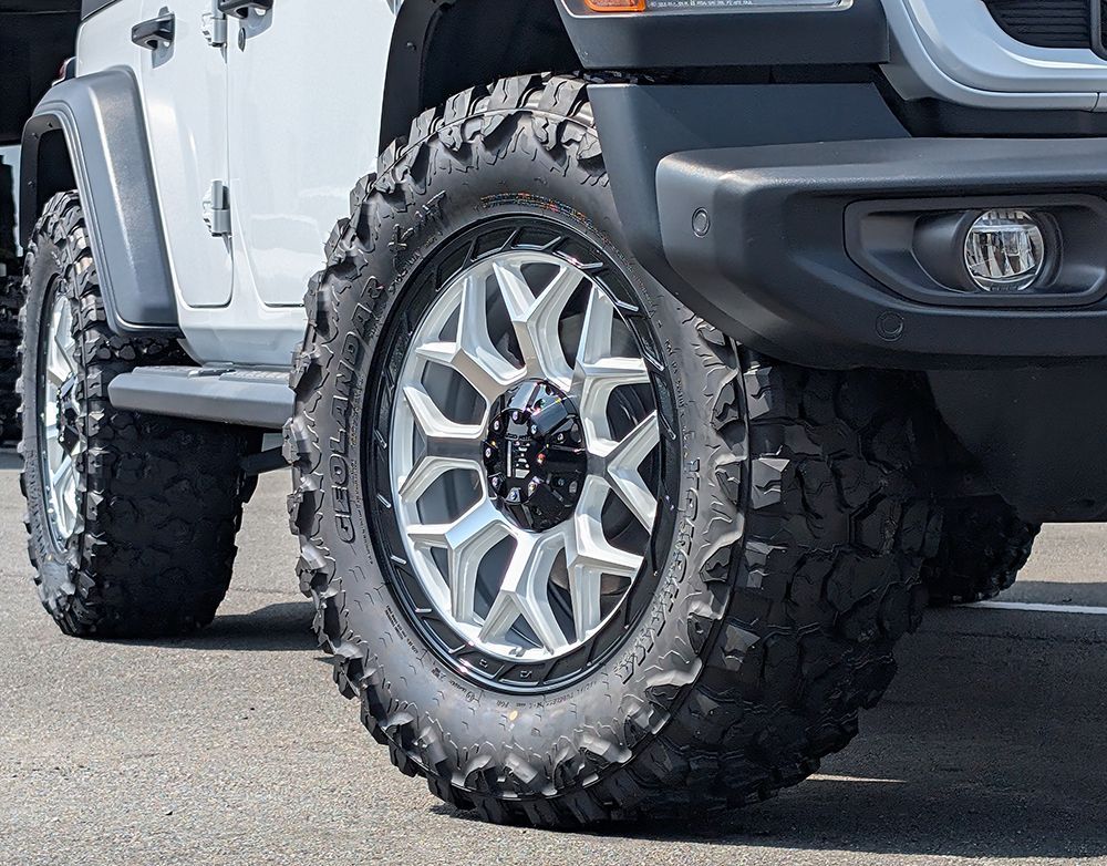 JL JK ラングラー タイヤホイールセット 20インチ InFerno YOKOHAMA