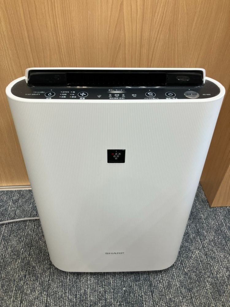 SK|HEPAフィルター 空気清浄機 ホワイト kc-S50-w