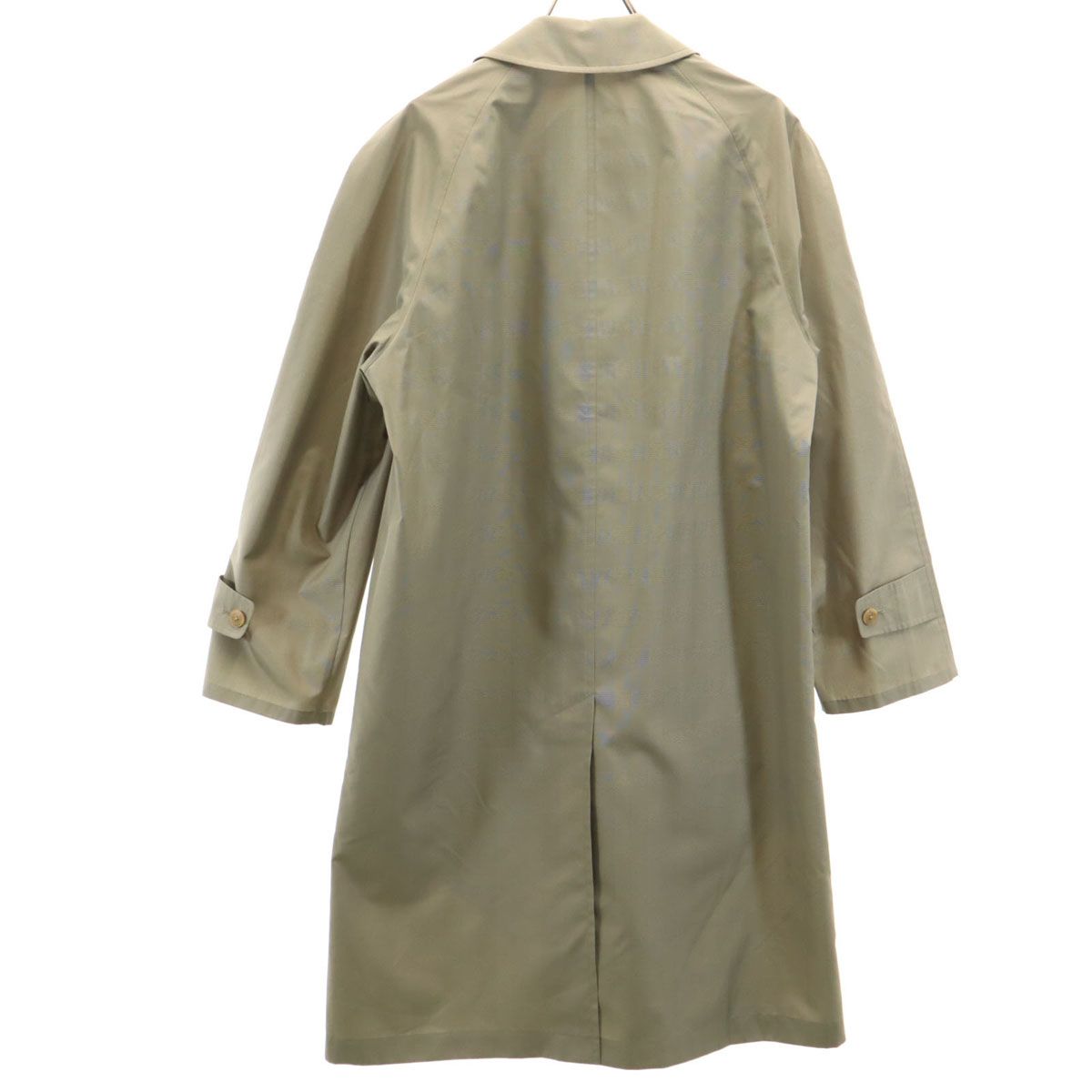 Aquascutum アクアスキュータム 日本製 チェック柄 ステンカラー