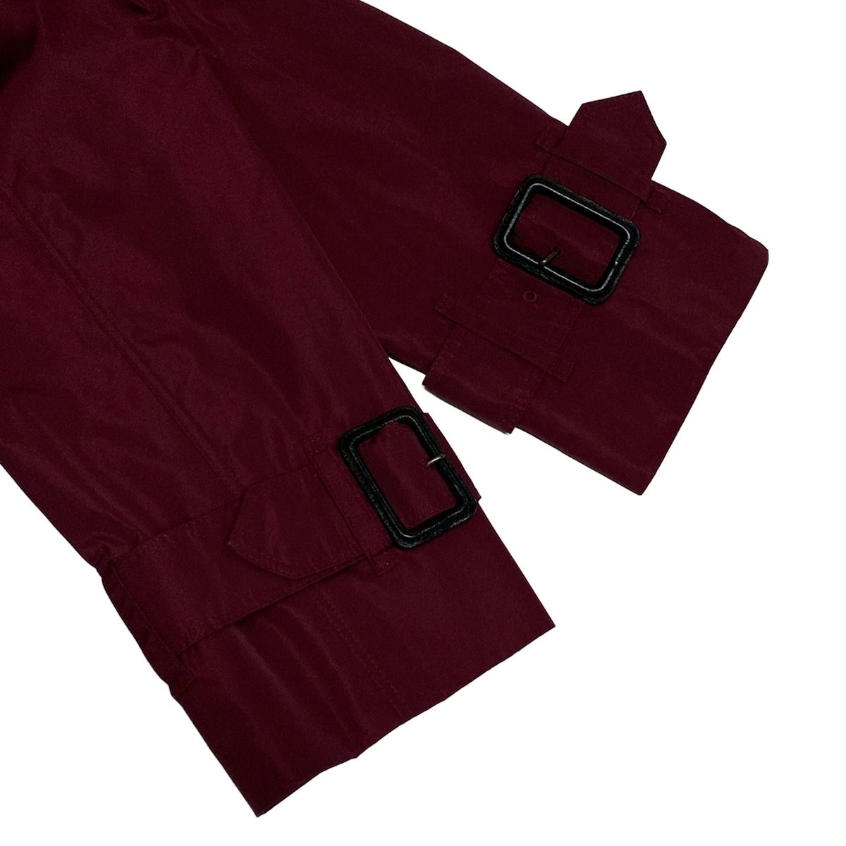 ボルドー 長袖|ベルト付き|春|秋
