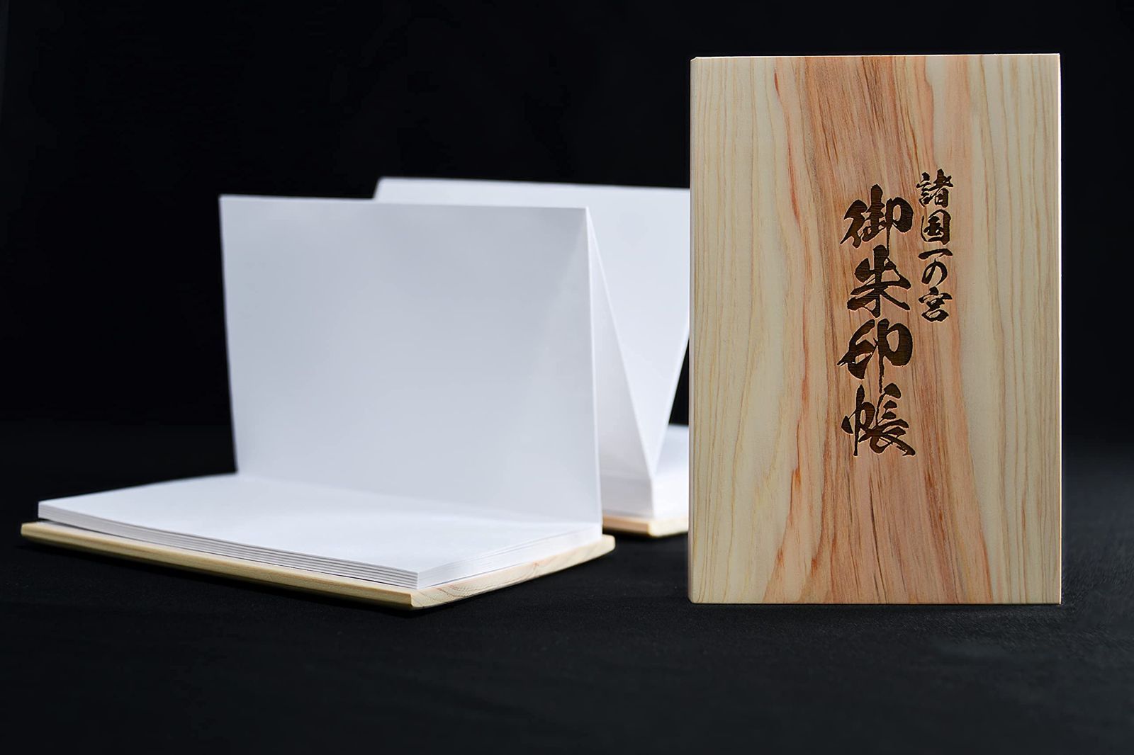 天然木製御朱印帳　全国の一宮神社のご朱印が記載可能な108ページ豪華版