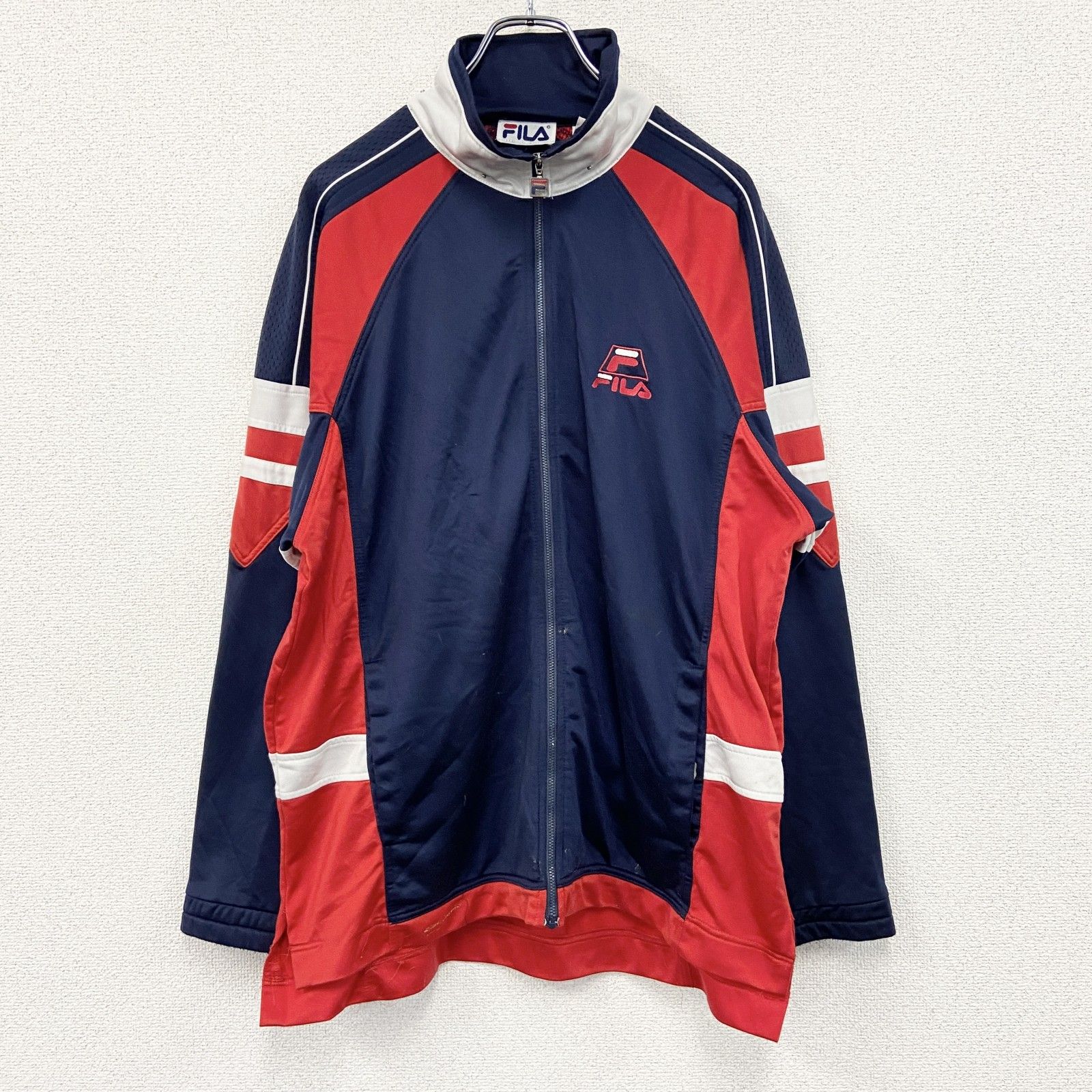 FILA フィラ トラックジャケット ネイビーM FILA フィラ トラックジャケット ネイビーM 【公式通販】