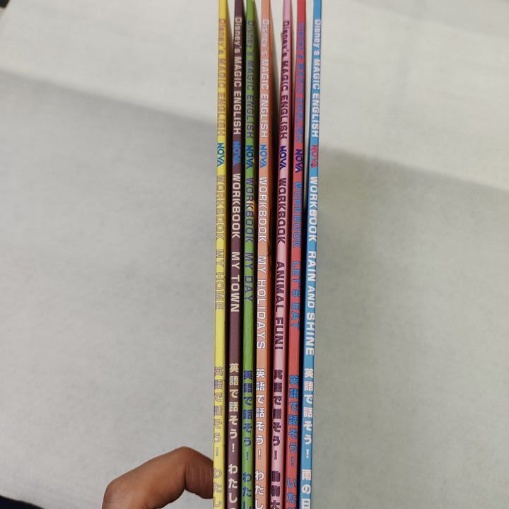 Disney's MAGIC ENGLISH NOVA WORKBOOK 7冊セット - メルカリ