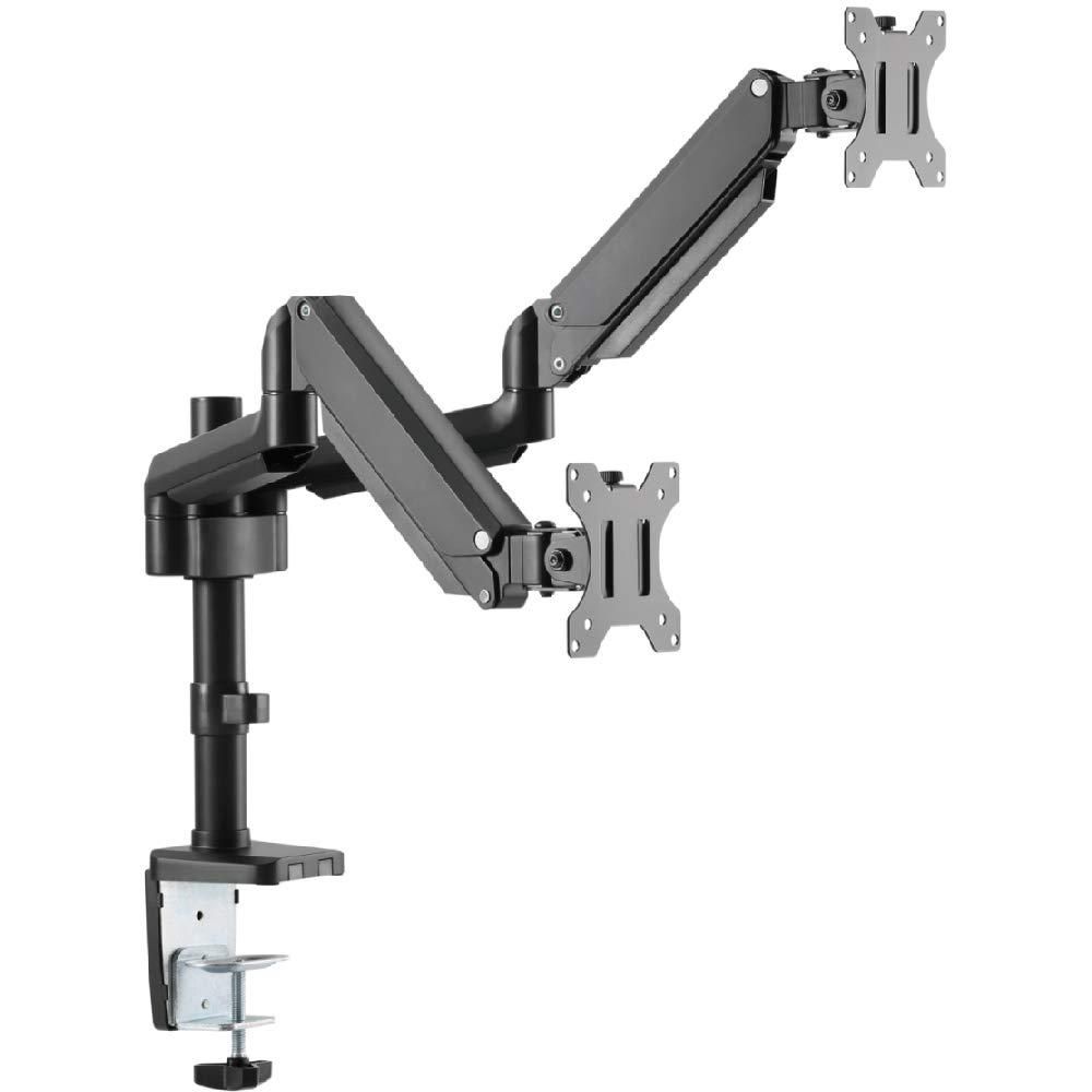 【新品・2営業日で発送】アーキサイト Monitor Arm Basic ガススプリング式4軸デュアル液晶モニターアーム(AS-MABS01D)
